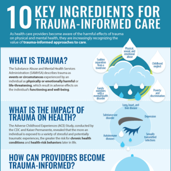 trauma informed care research questions